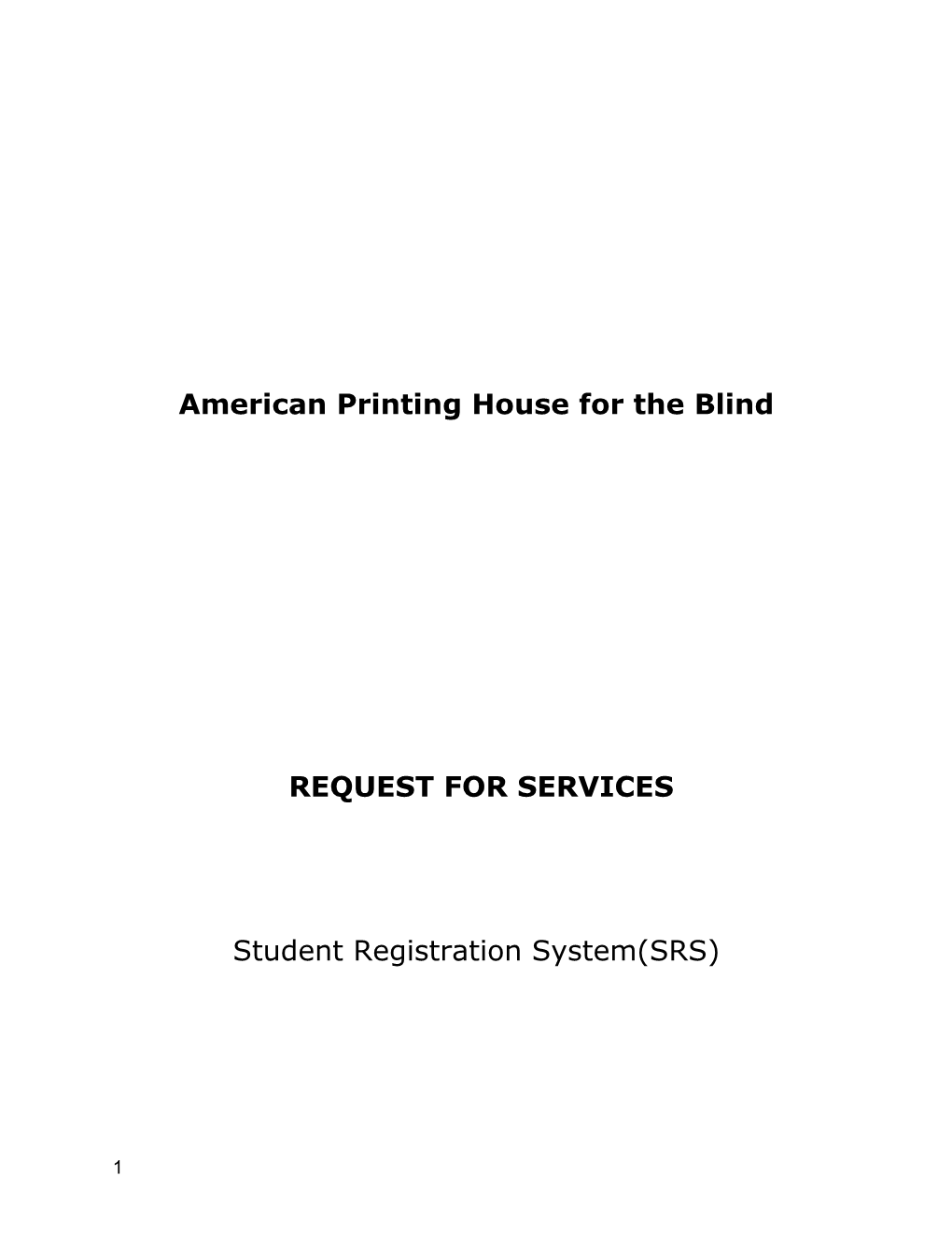 American Printing House for the Blind