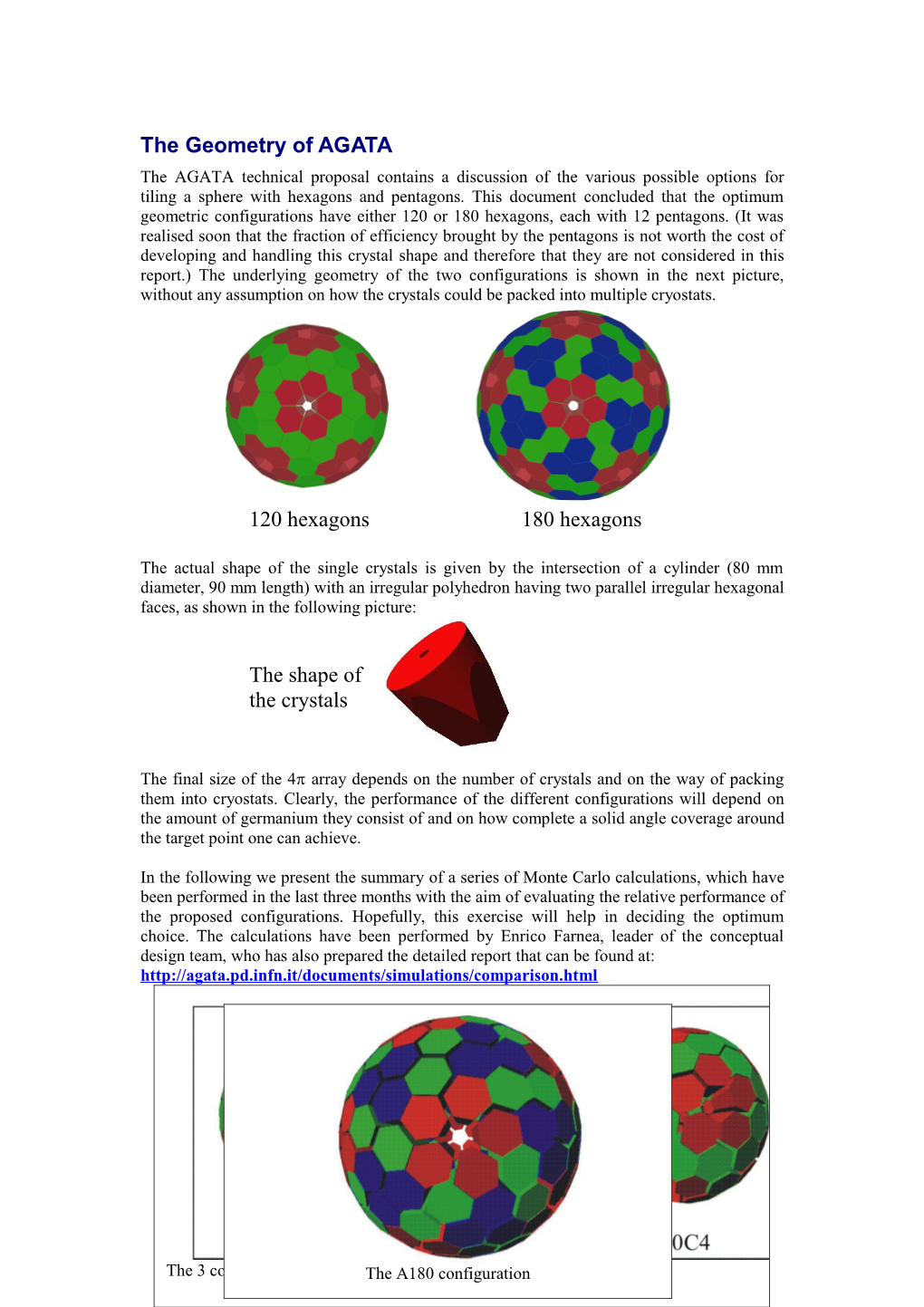 The Geometry of AGATA