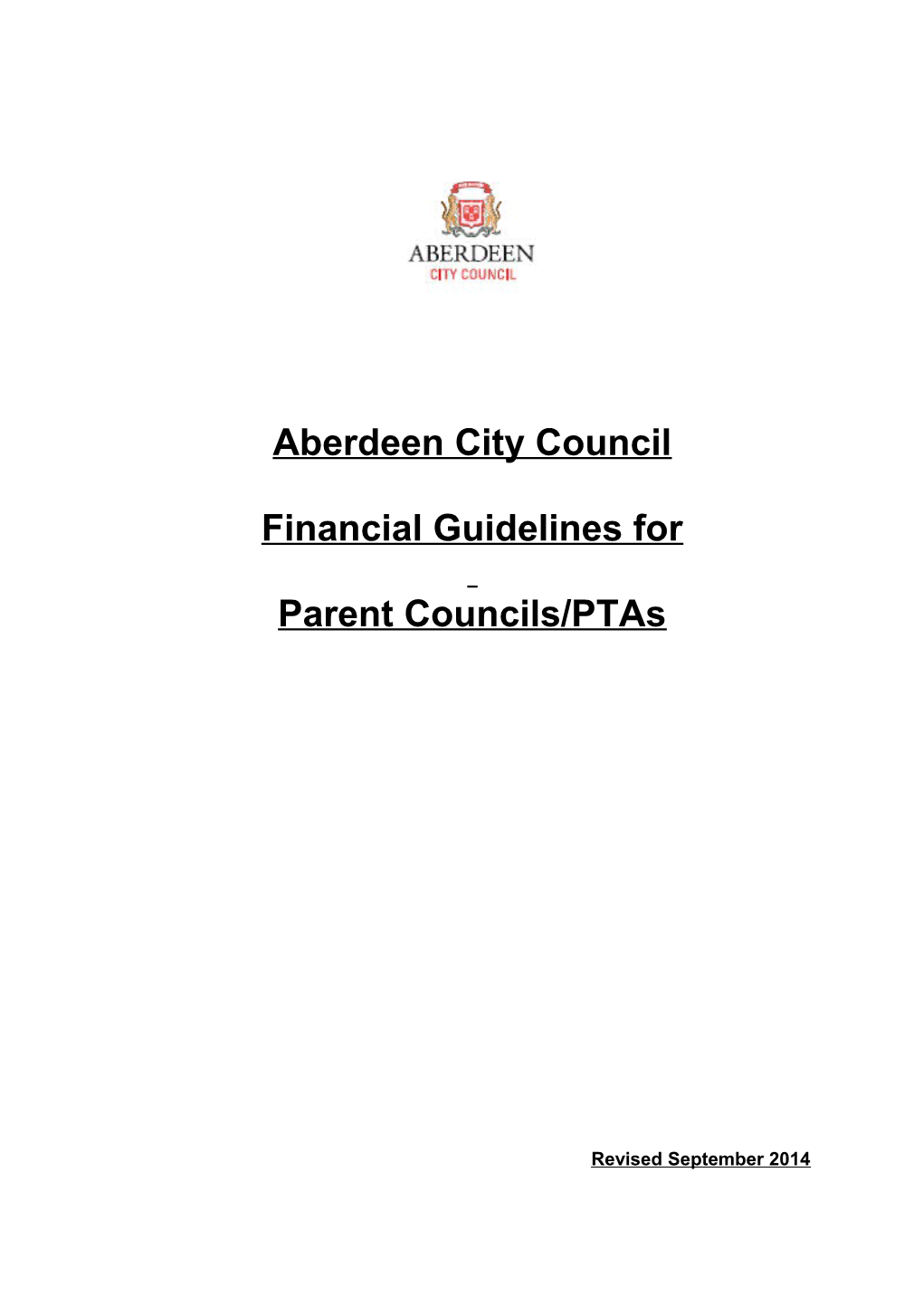 Financial Processes for Parent Councils