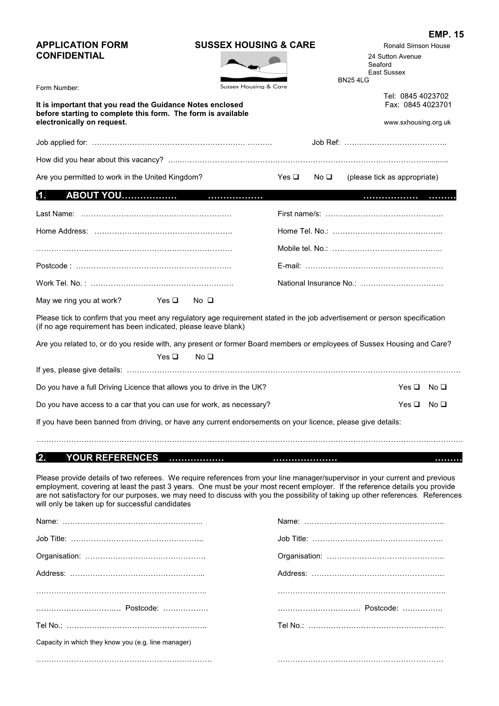 Before Starting to Complete This Form. the Form Is Available