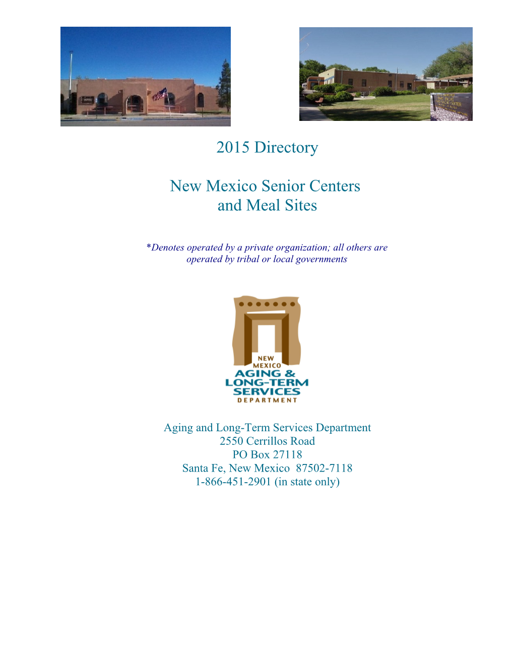 New Mexico Senior Centers