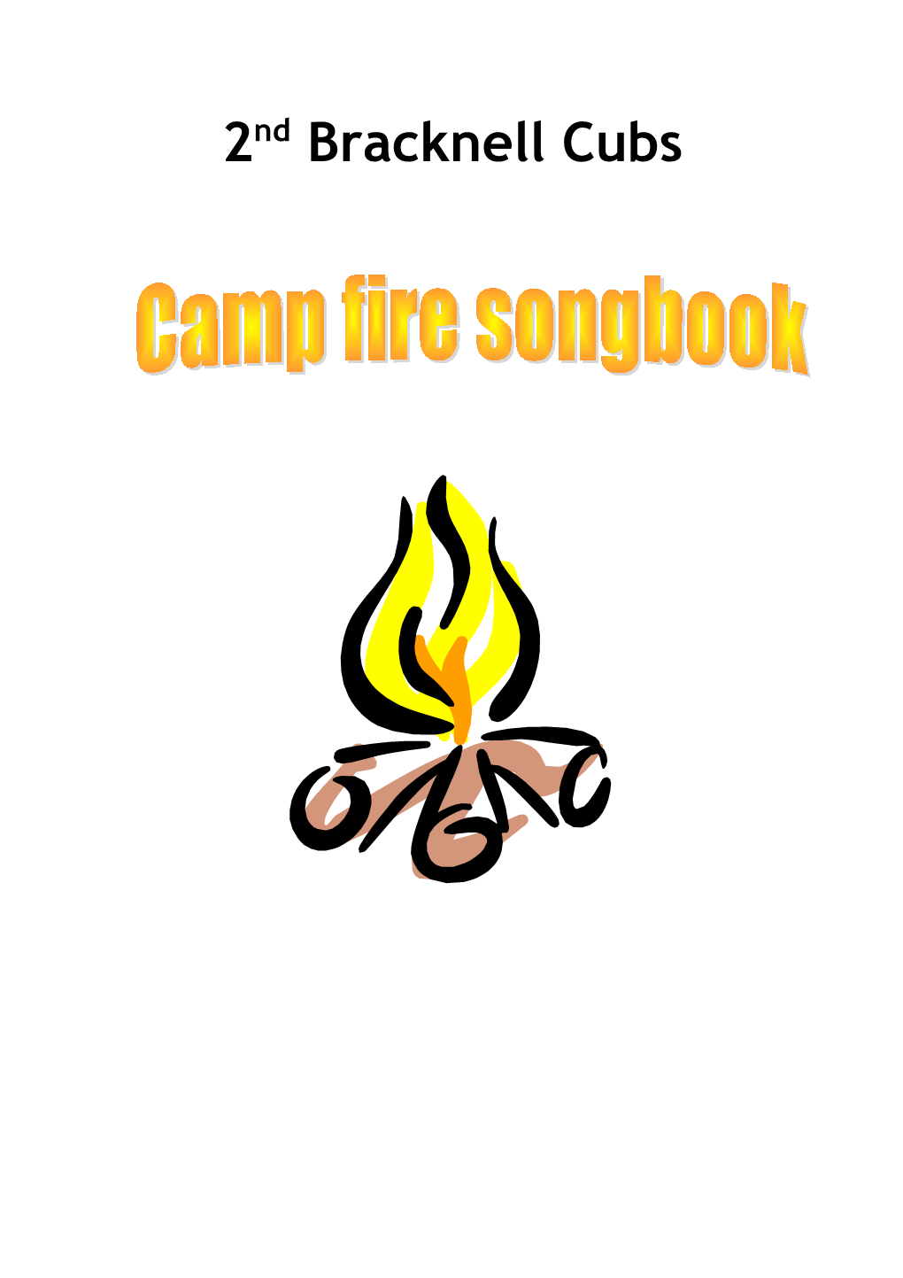 2Nd Bracknell Camp Fire Songbook