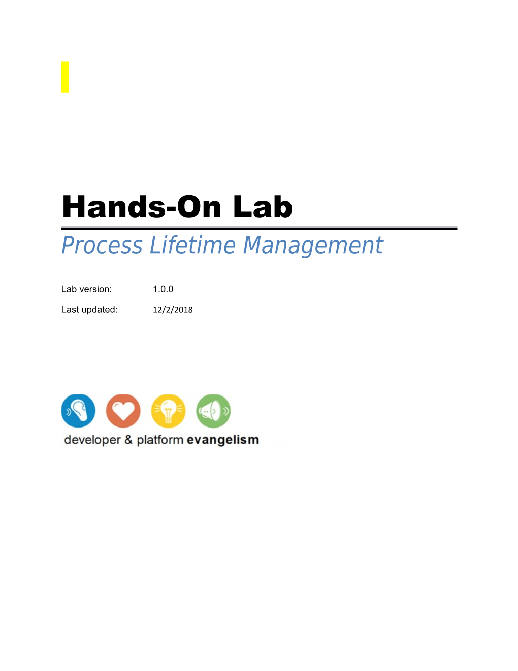 Processlifetime Management