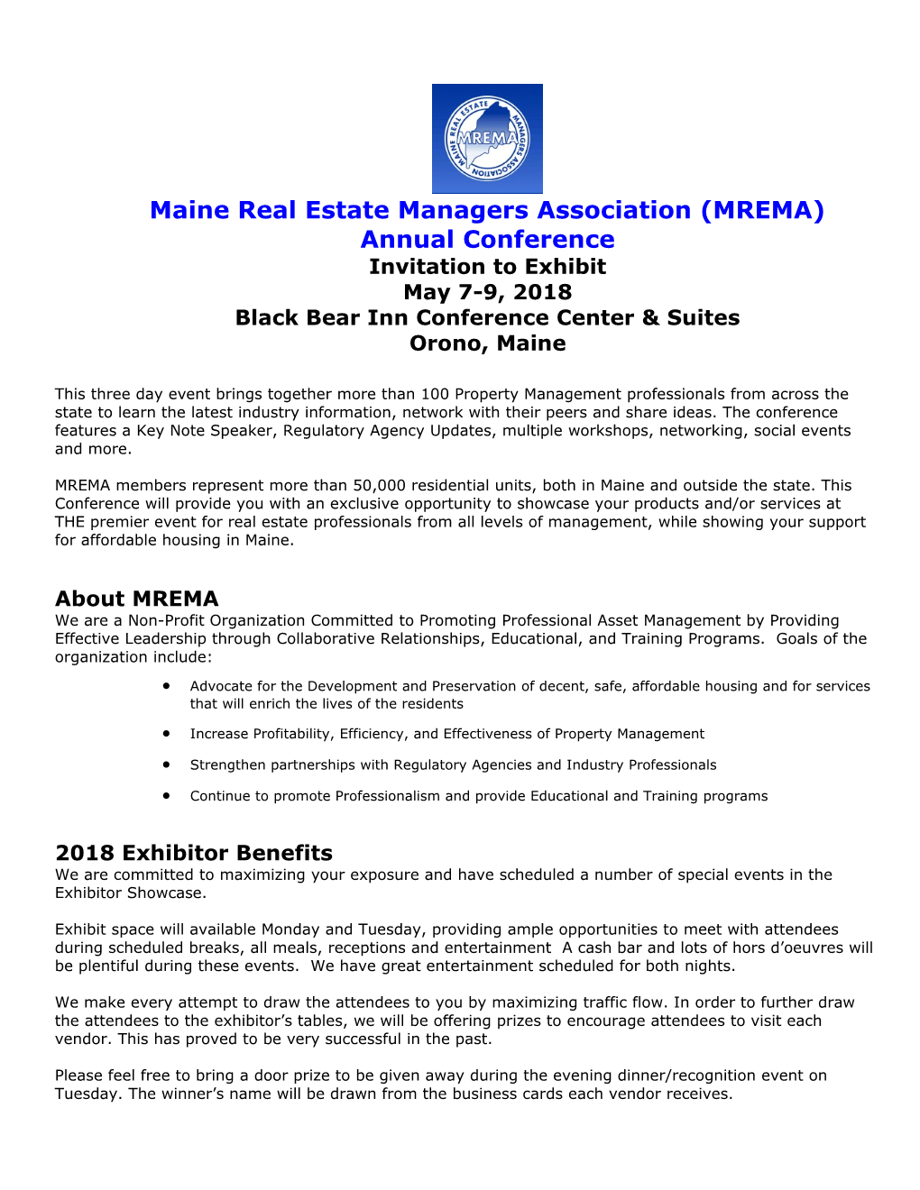 23Rd Annual Maine Real Estate Managers Association