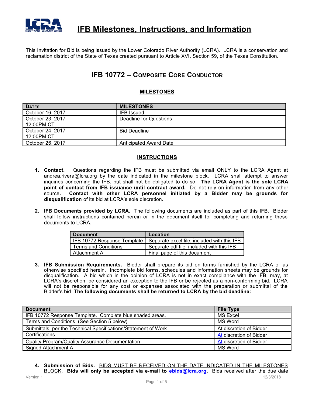 IFB10772 Composite Core Conductor