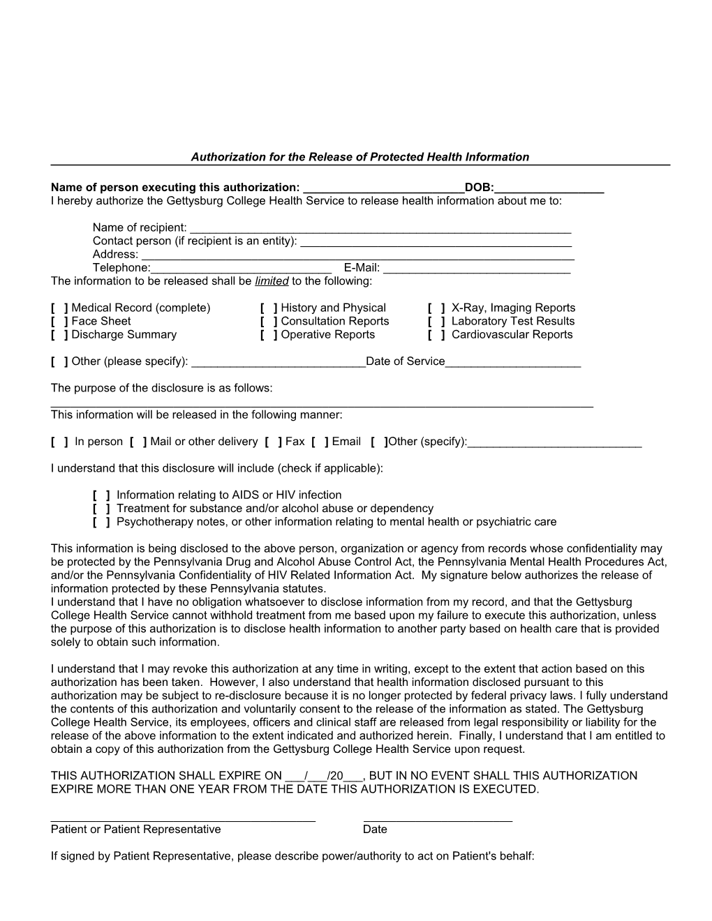 HC General Authorization Form (A485667;1)