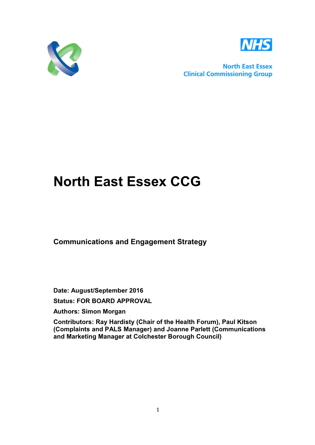 North East Essex CCG