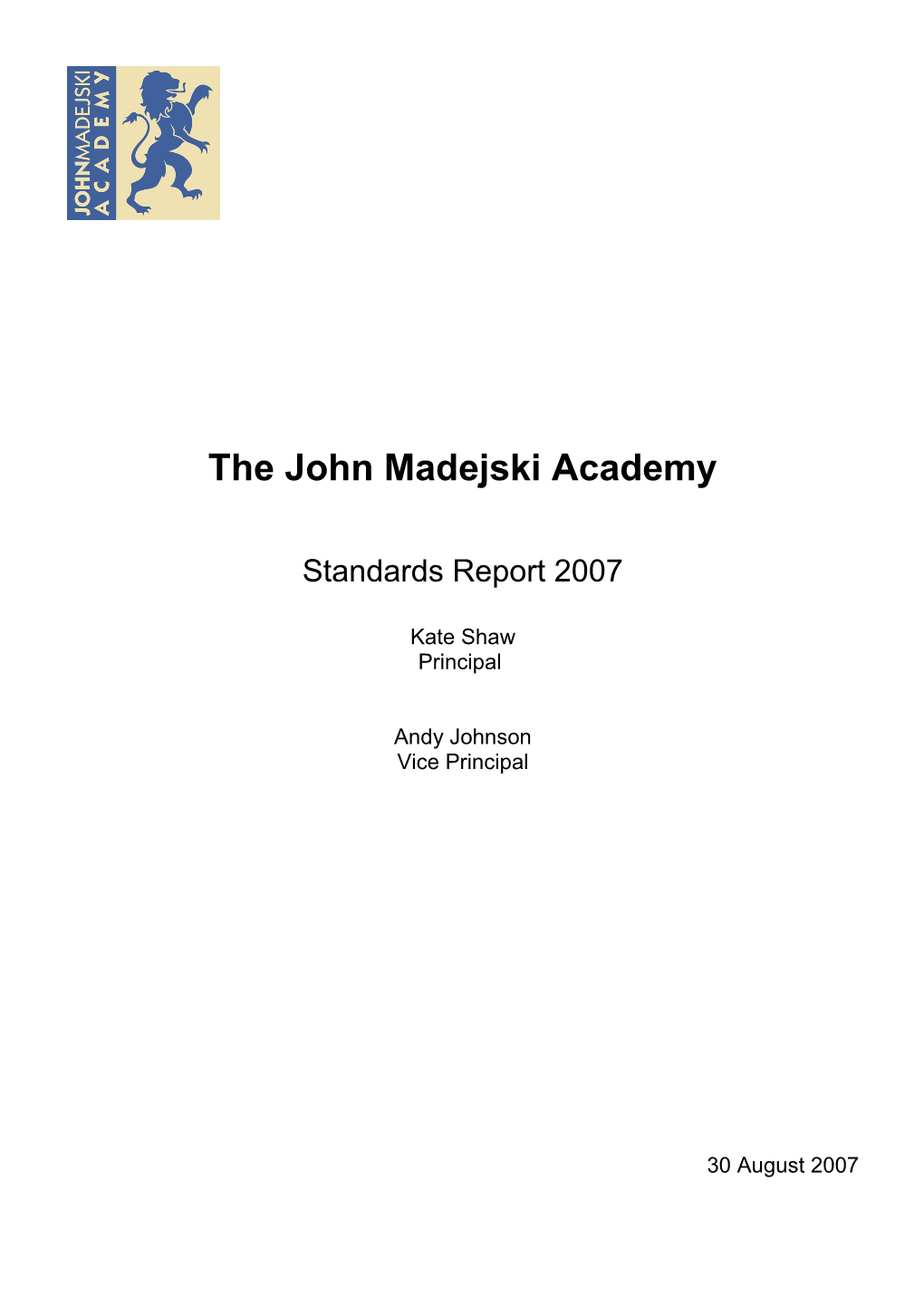 John Madejski Academy