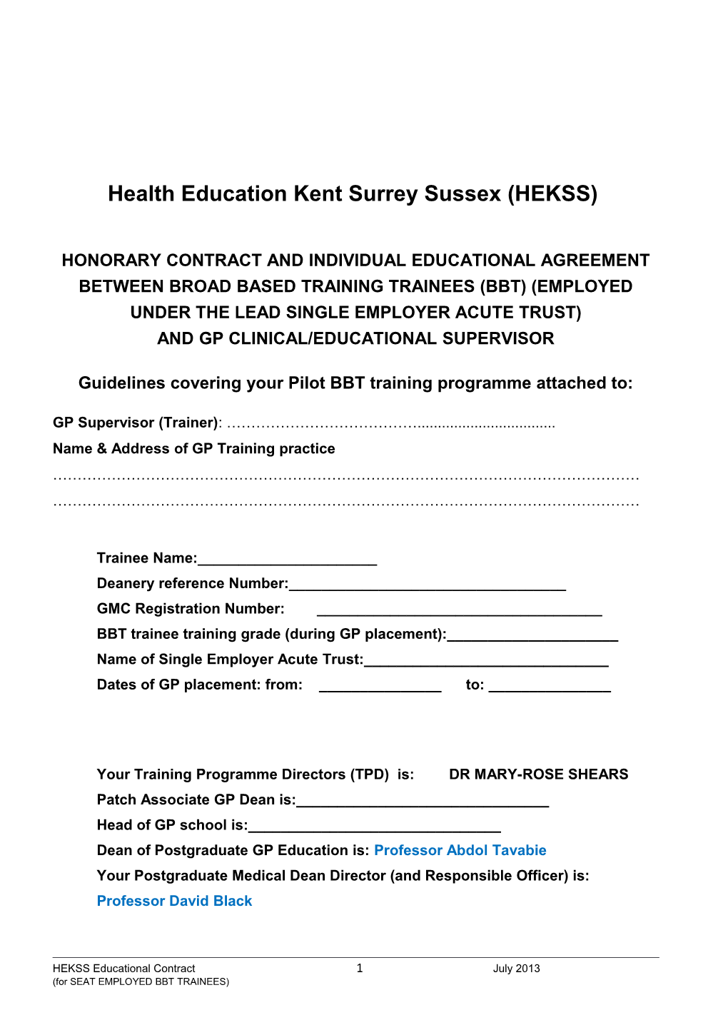 Health Education Kent Surrey Sussex (HEKSS)