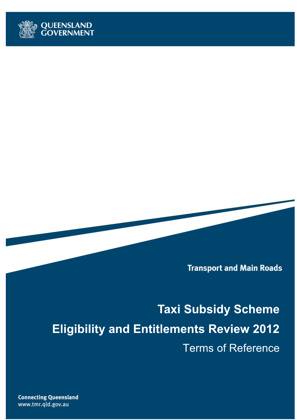 Eligibility and Entitlements Review 2012