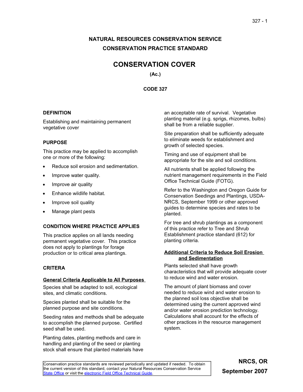 Wildlife Upland Habitat Management