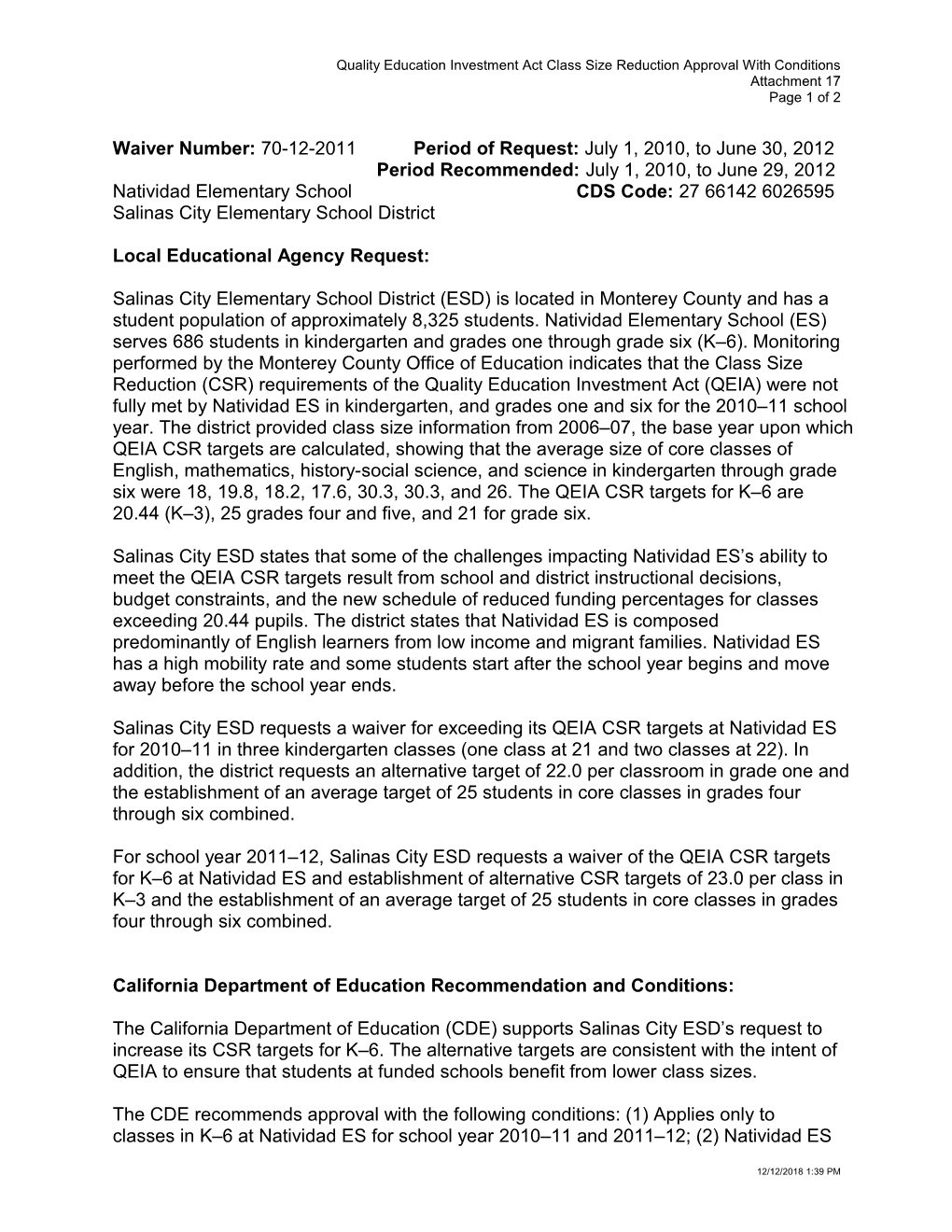 March 2012 Agenda Item W28 Attachment 17 - Meeting Agendas (CA State Board of Education)