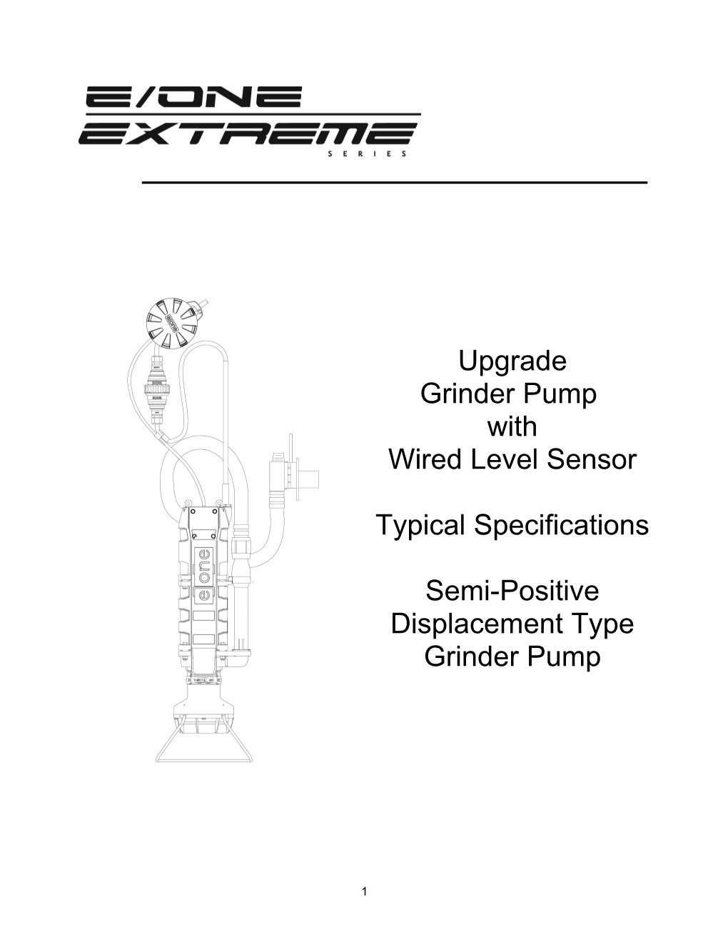 Section: Grinder Pump Units
