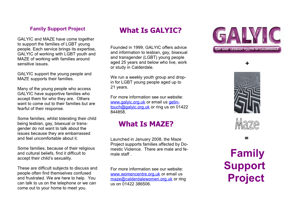 Family Support Project