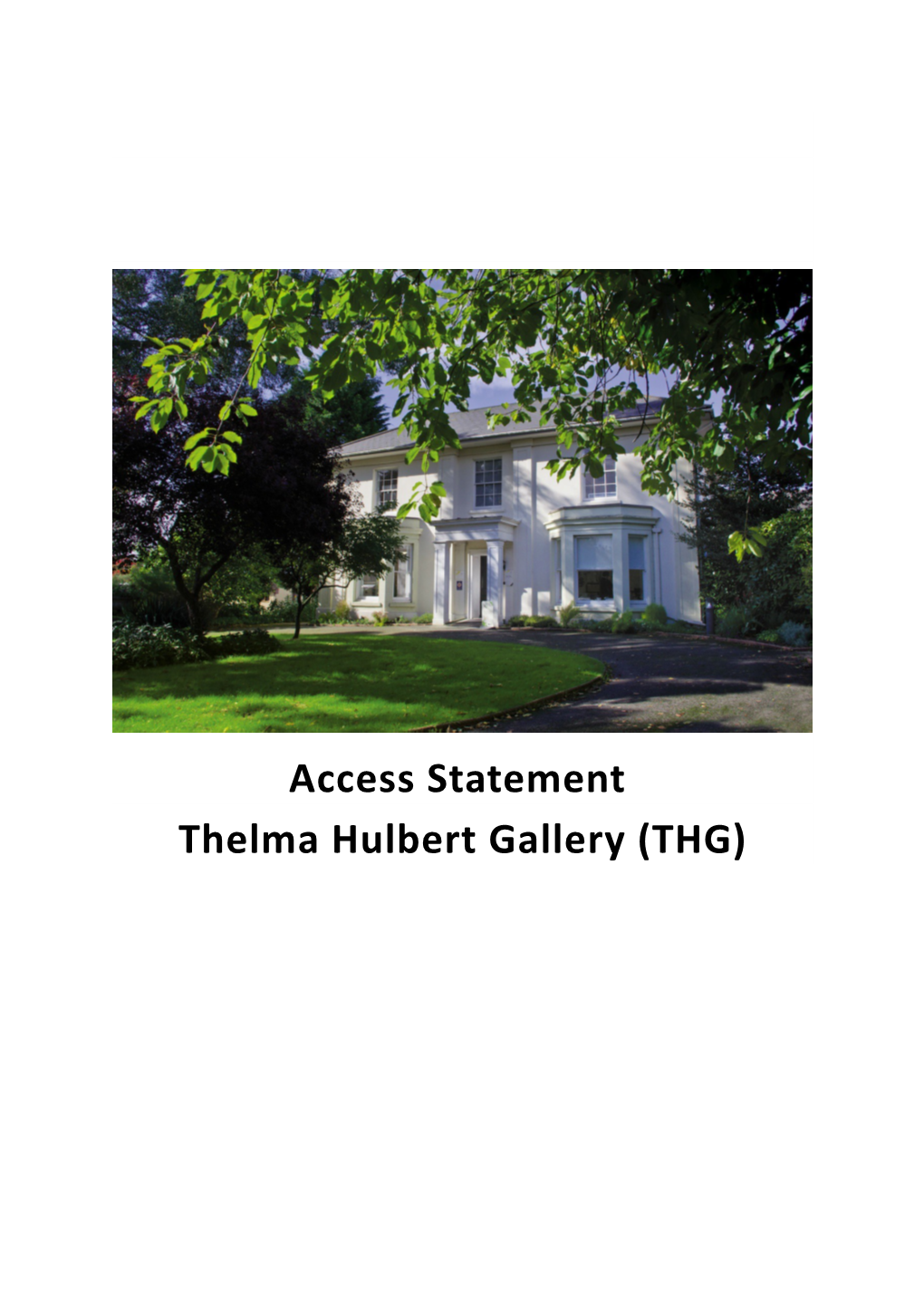 Thelma Hulbert Gallery (THG)