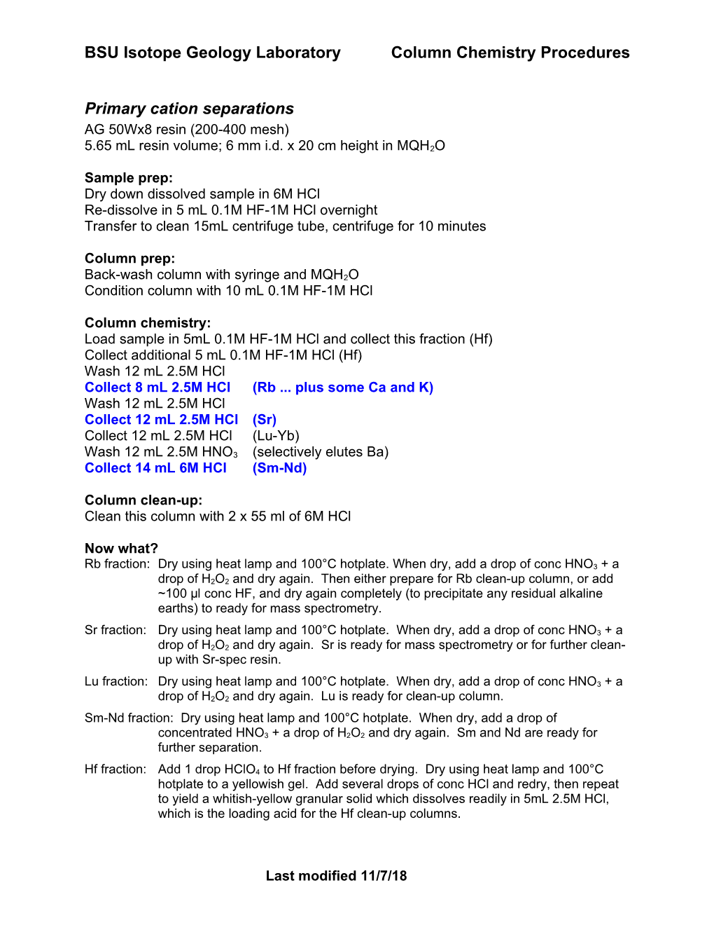 Heavy Liquids- Bromoform and Methylene Iodide