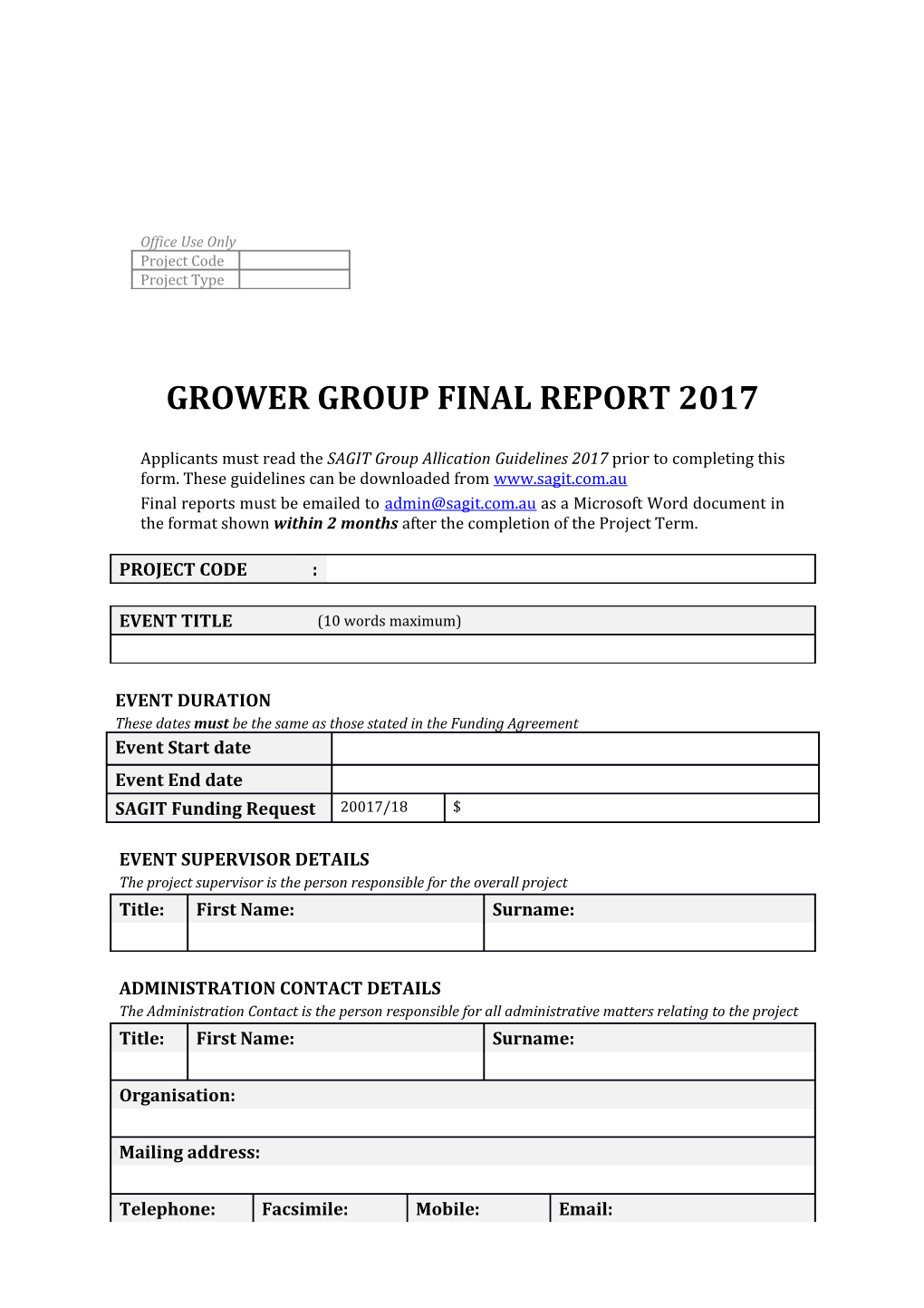 Grower Group Final Report 2017