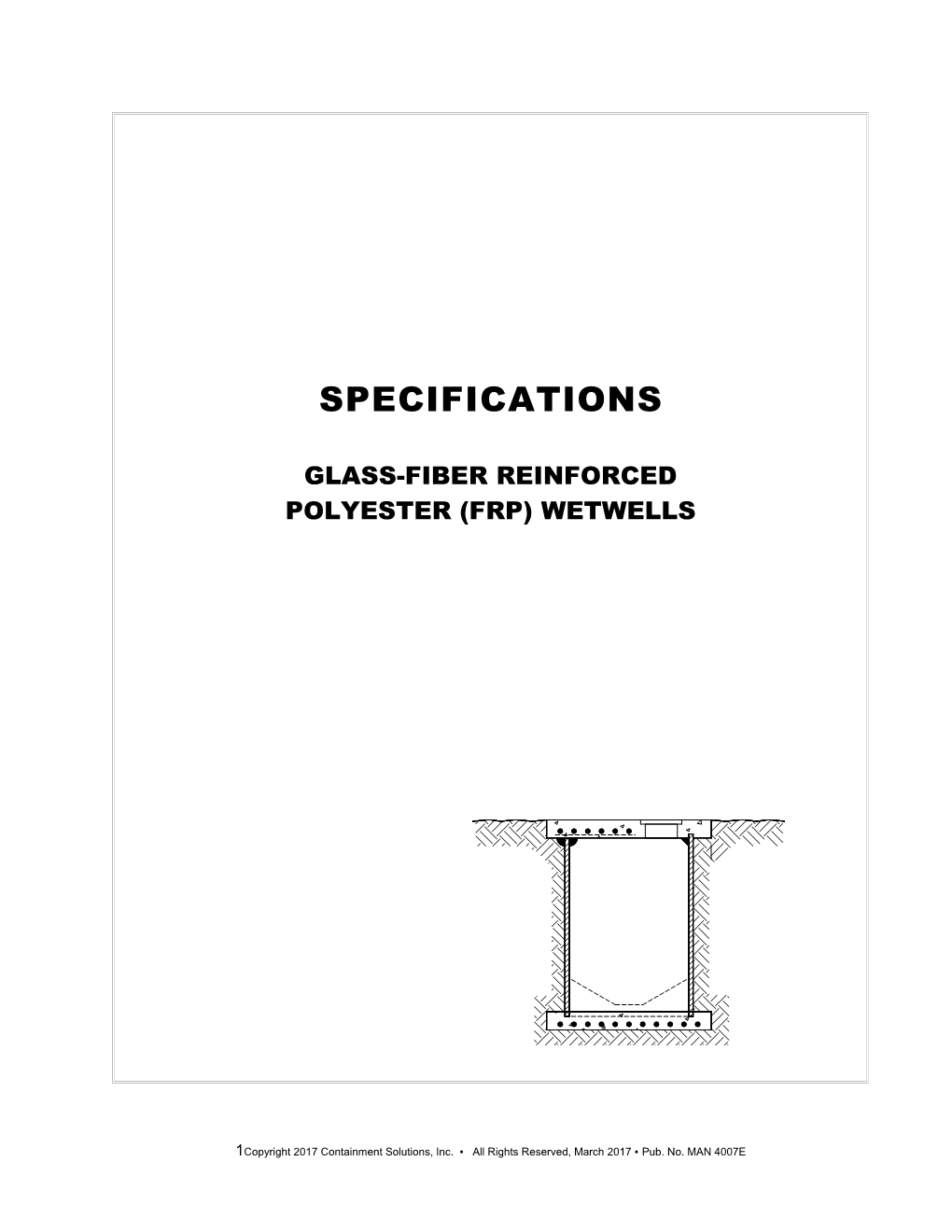 Glass-Fiber Reinforced Polyester (Frp) Wetwells