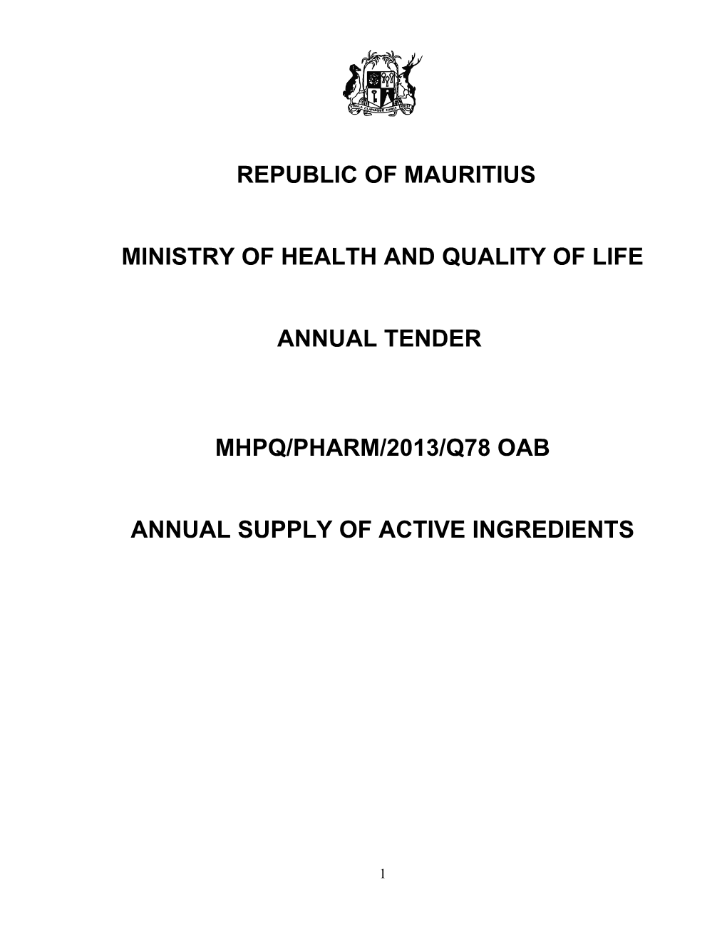 SBD Health Sector Goods 2004