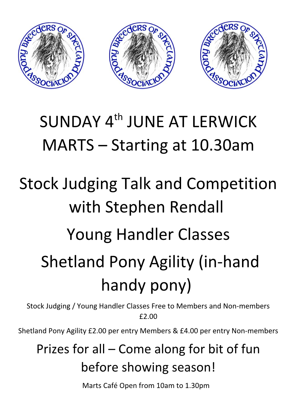 Stock Judging Talk and Competition with Stephen Rendall