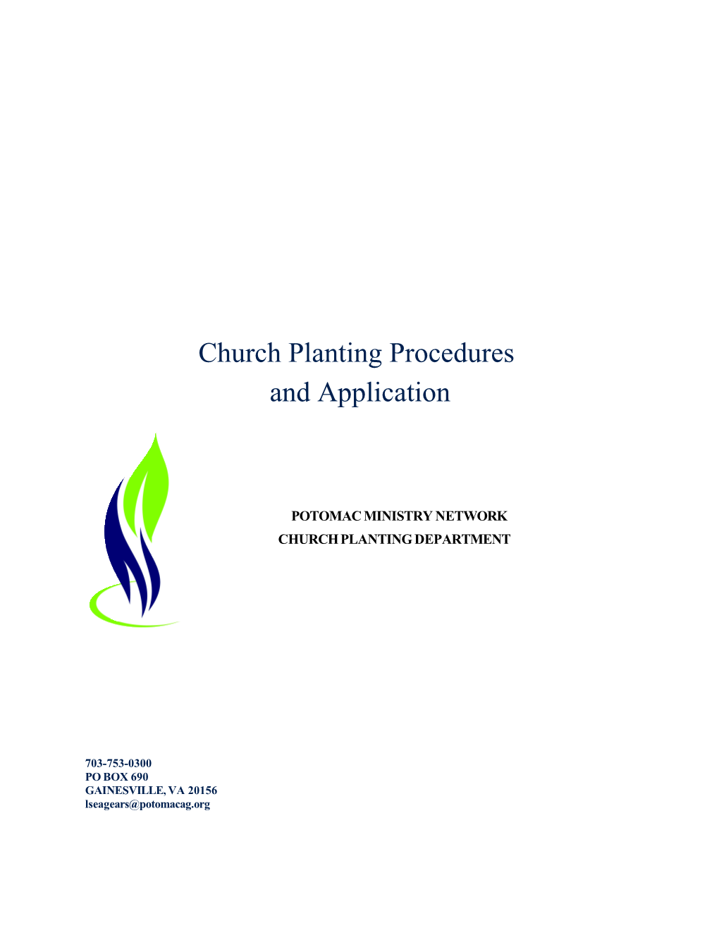 Church Planting Procedures