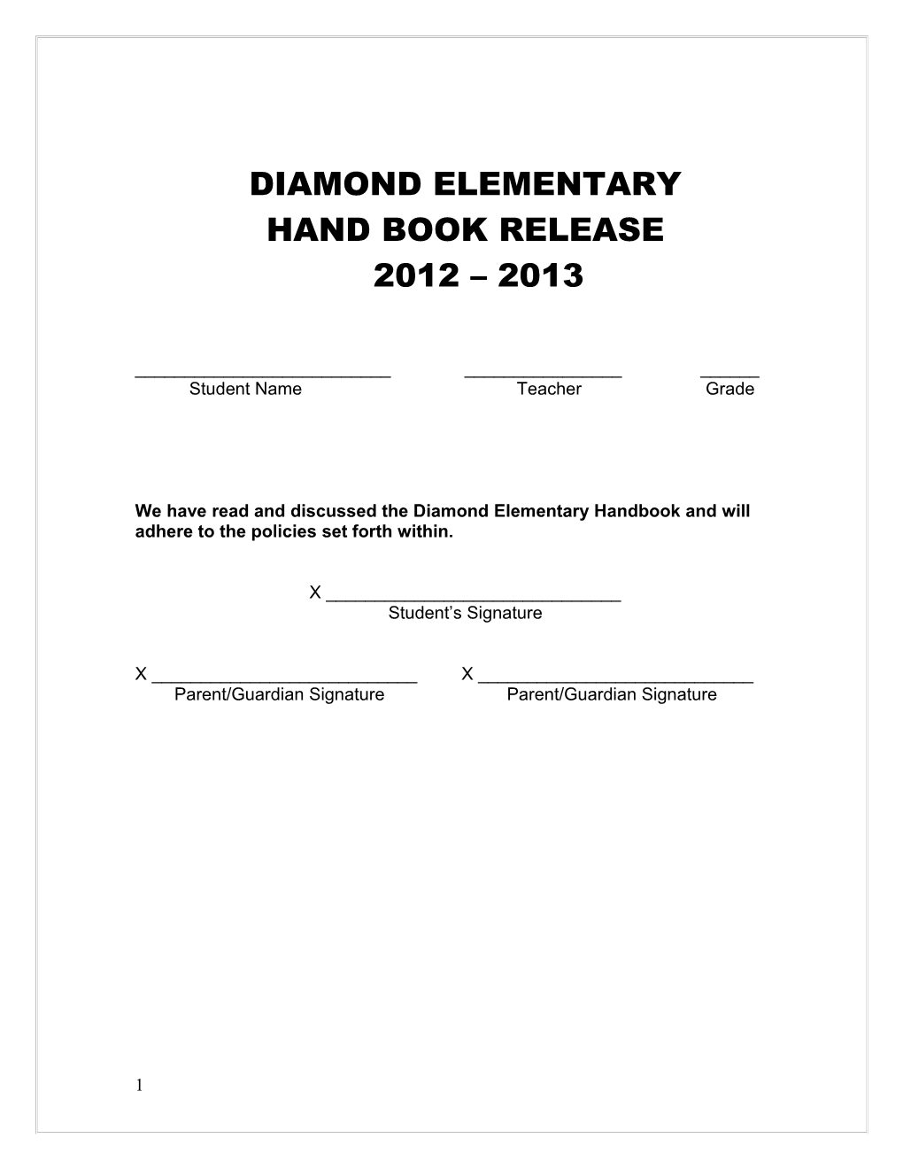 Diamond Elementary