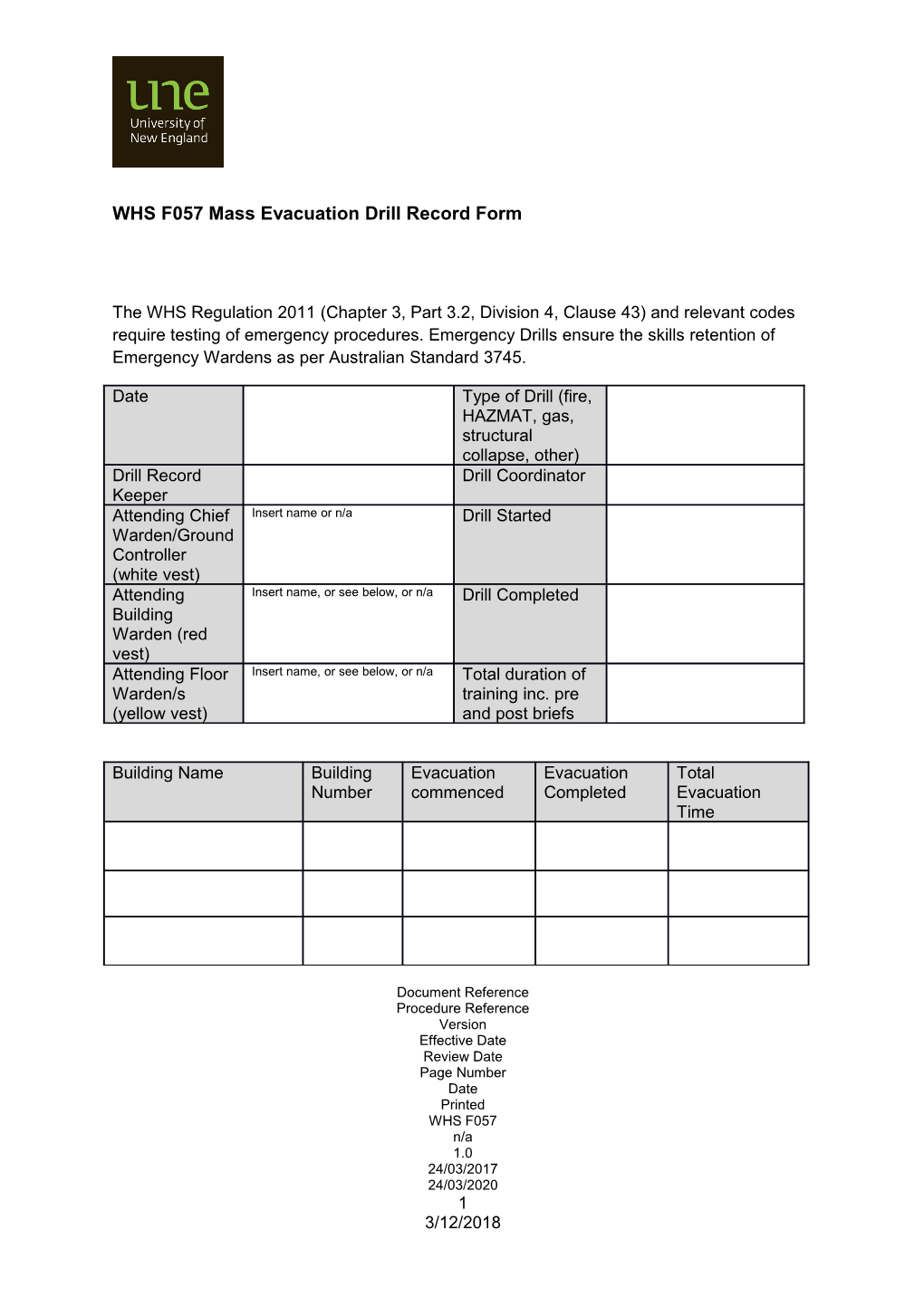 The WHS Regulation 2011 (Chapter 3, Part 3.2, Division 4, Clause 43) and Relevant Codes