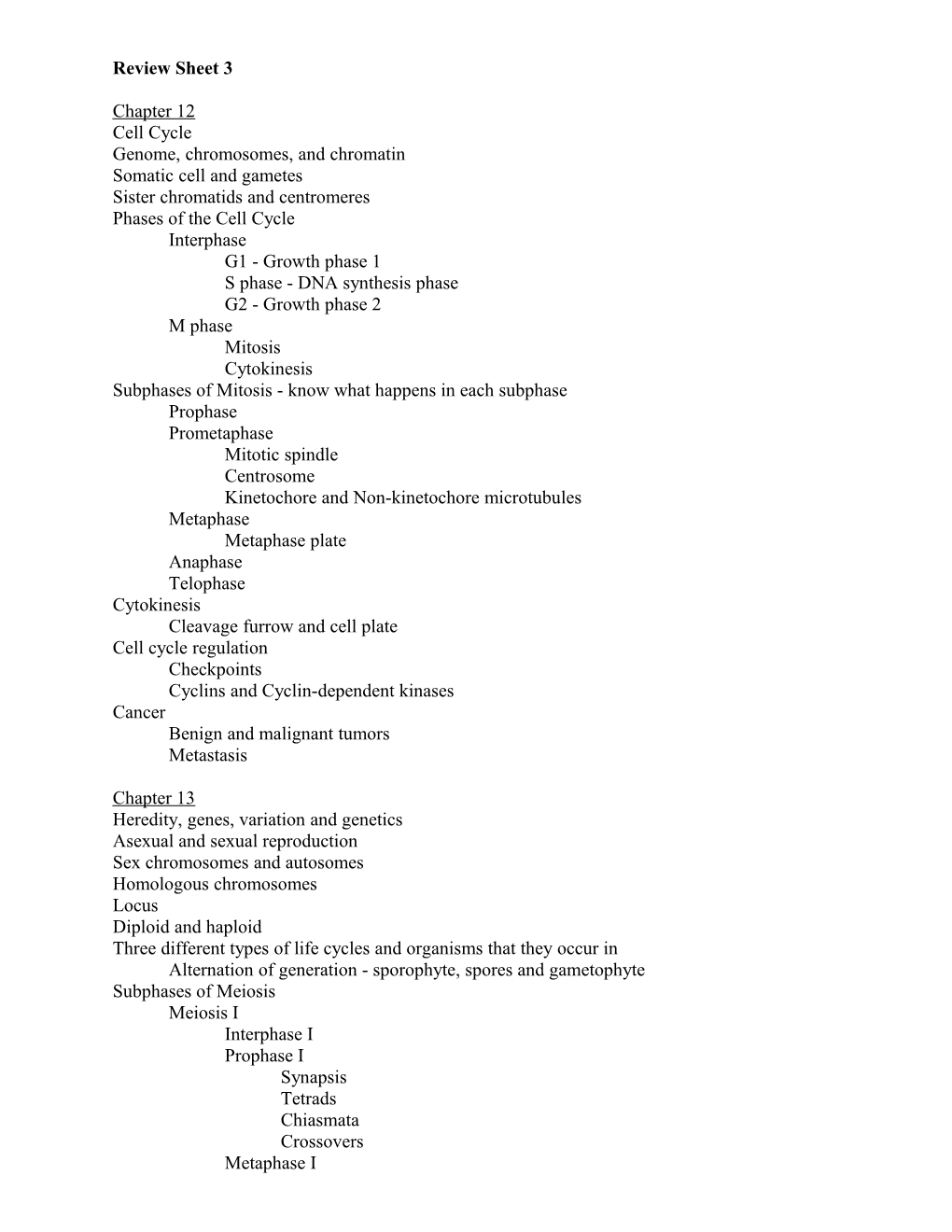 Genome, Chromosomes, and Chromatin