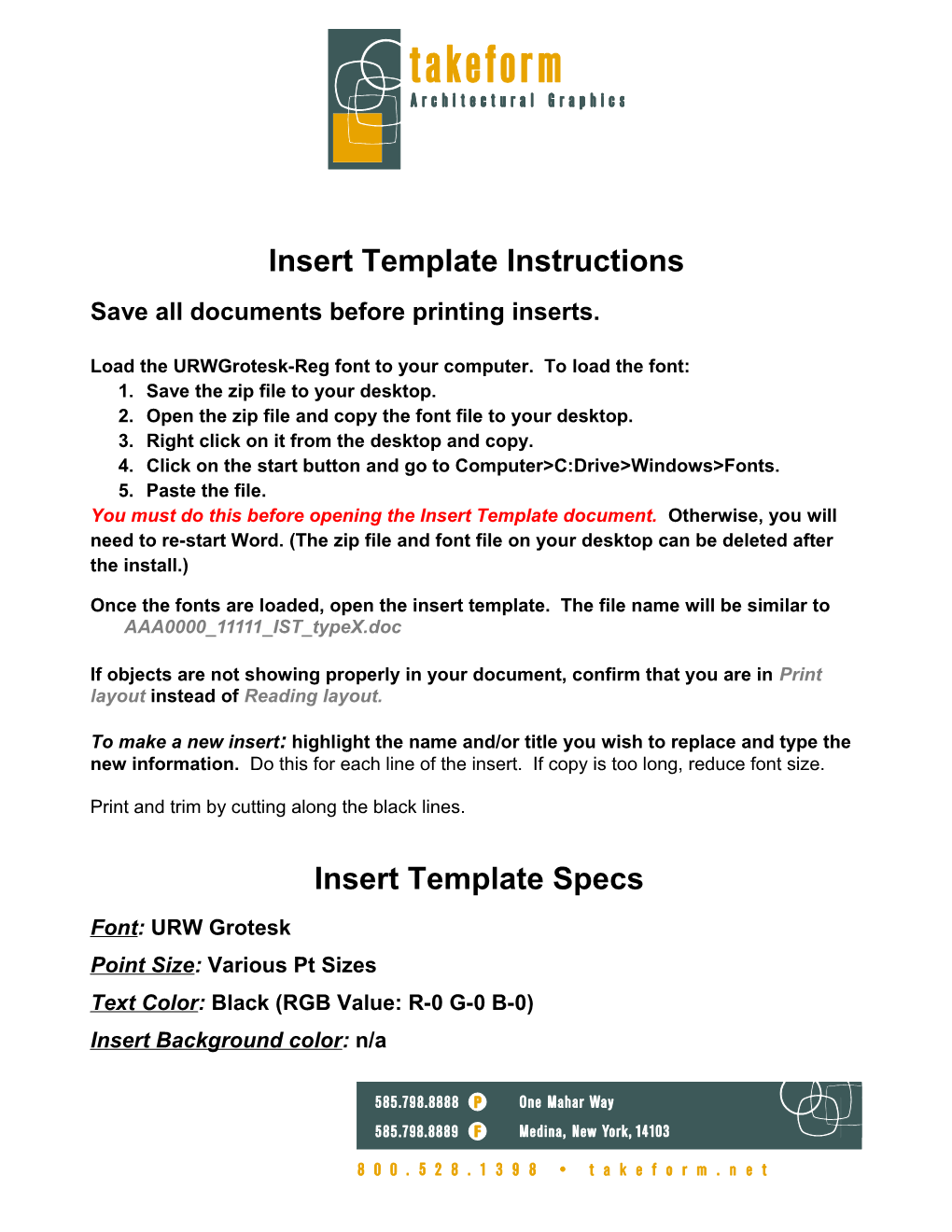 Save All Documents Before Printing Inserts