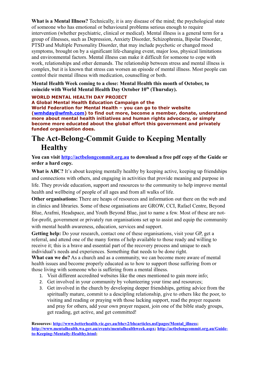 The Act-Belong-Commit Guide to Keeping Mentally Healthy