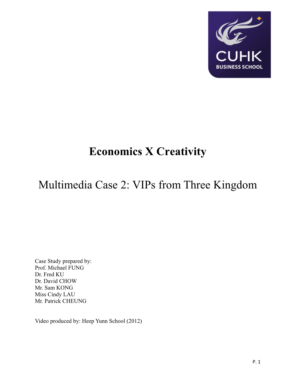 Economics X Creativity