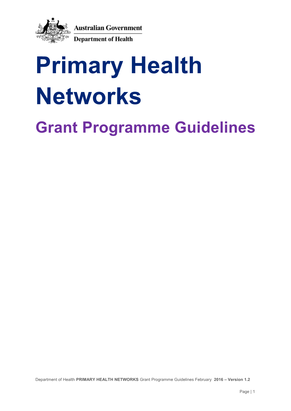 Grant Programme Process Flowchart