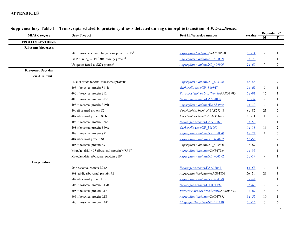 Metabolic Features and Transporters of Paracoccidioides Brasiliensis Yeast Cells in Host