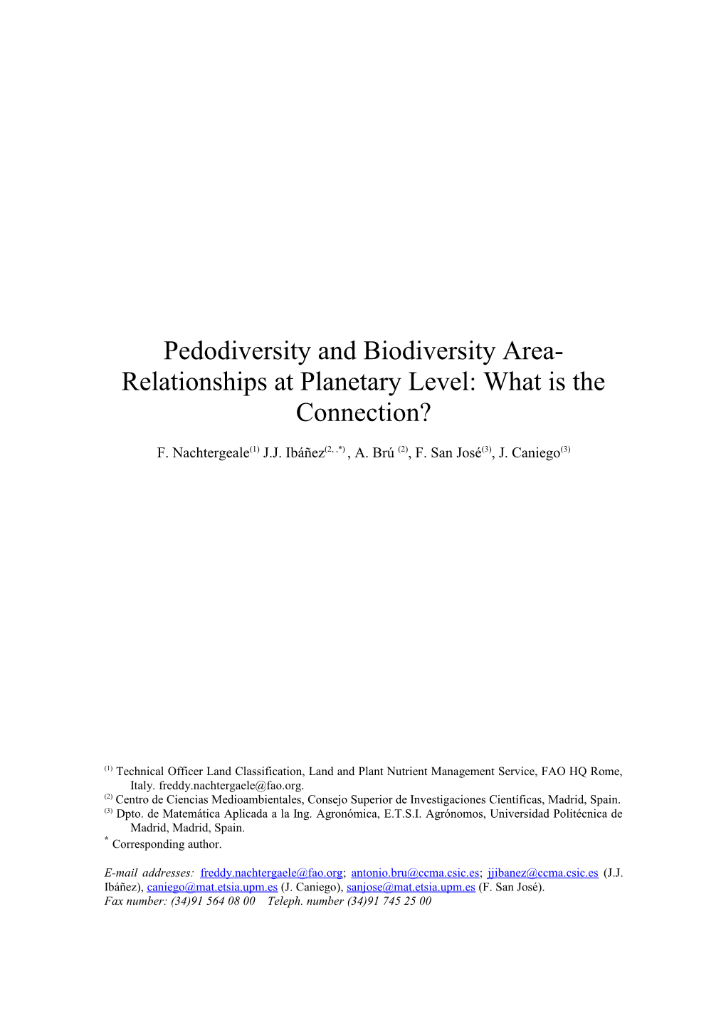 Conventional and Multifractal Approaches to Pedodiversity Analysis at Planetary Level