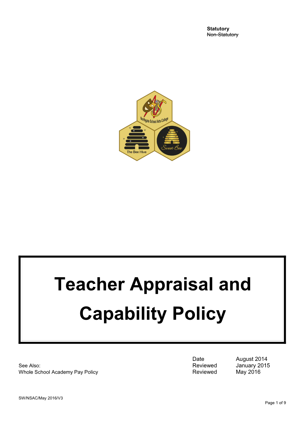 Teacher Appraisal And