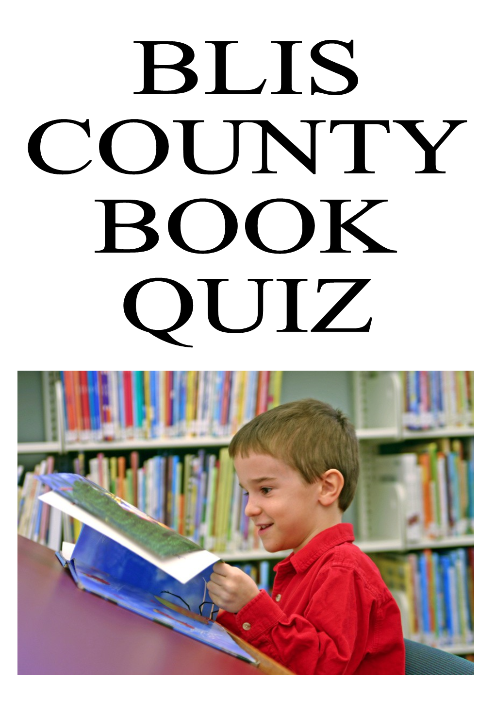 Blis County Book Quiz