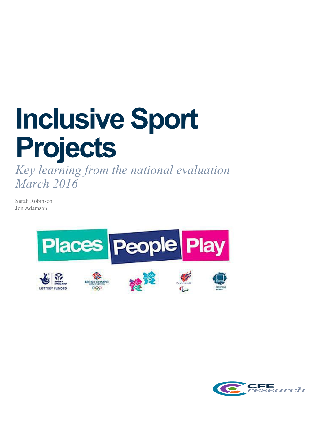 Inclusive Sport Projects