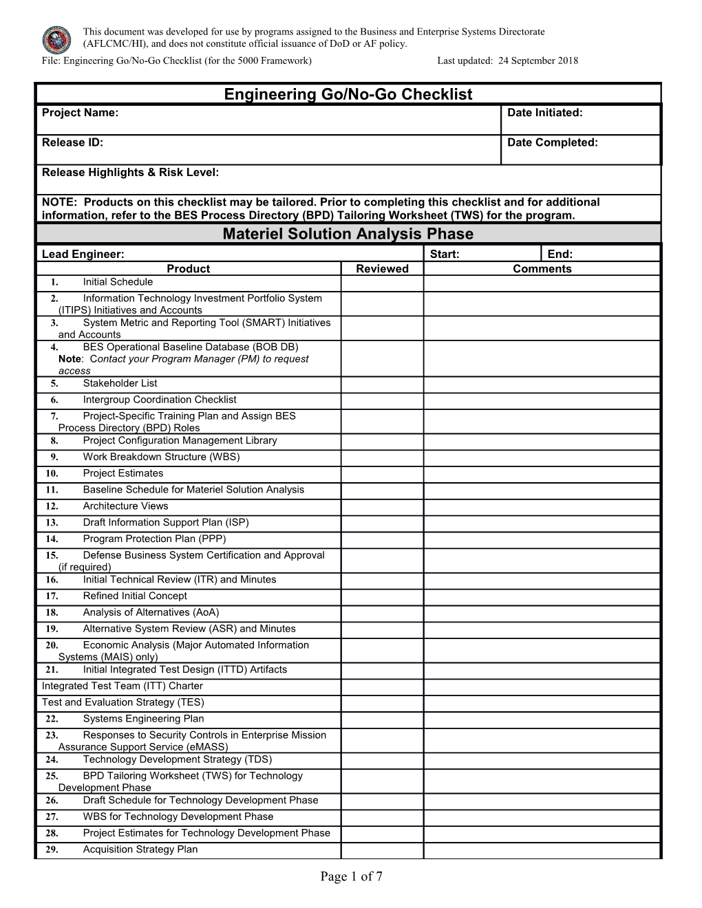 (AFLCMC/HI), and Does Not Constitute Official Issuance of Dod Or AF Policy