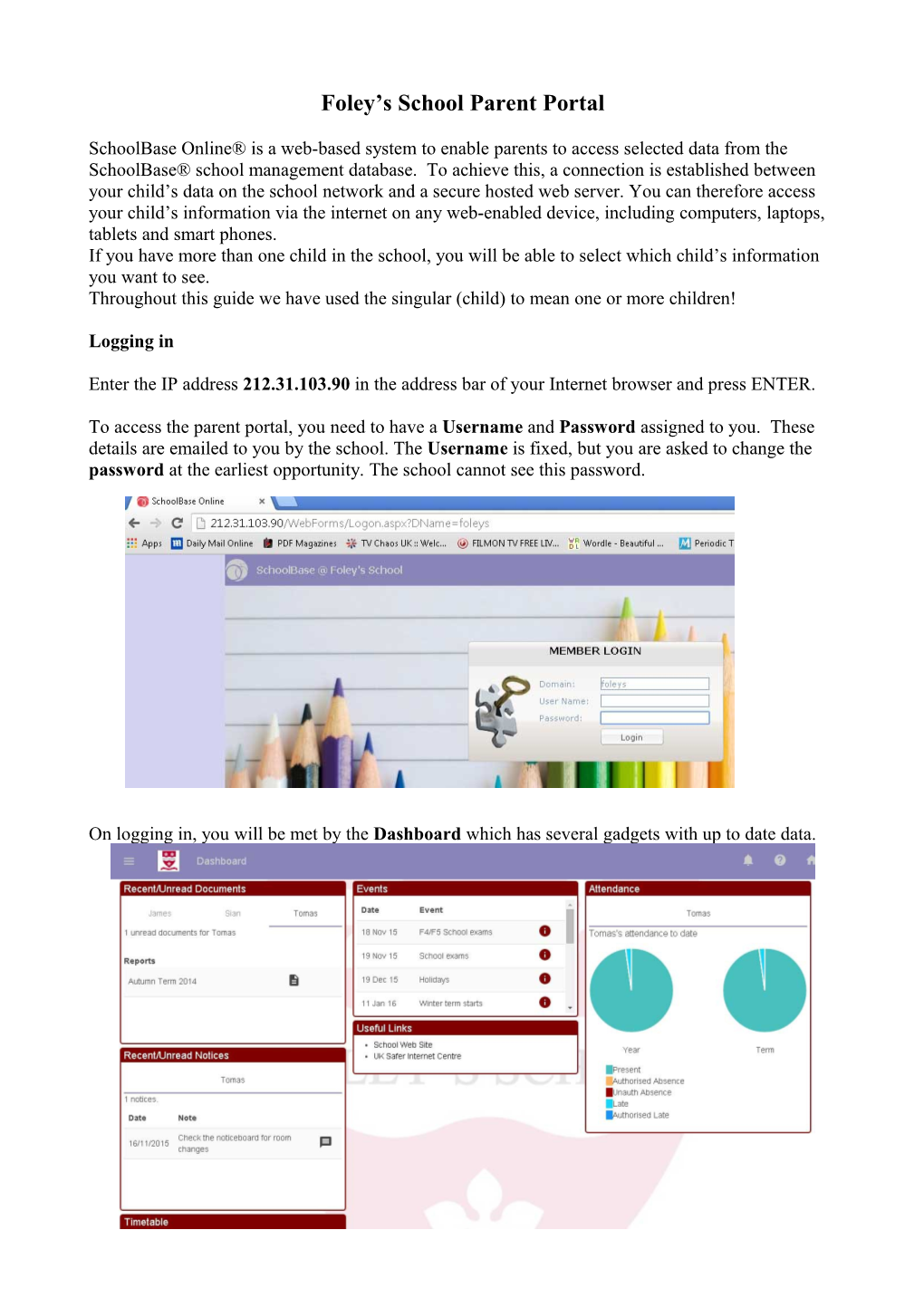 Foley S School Parent Portal