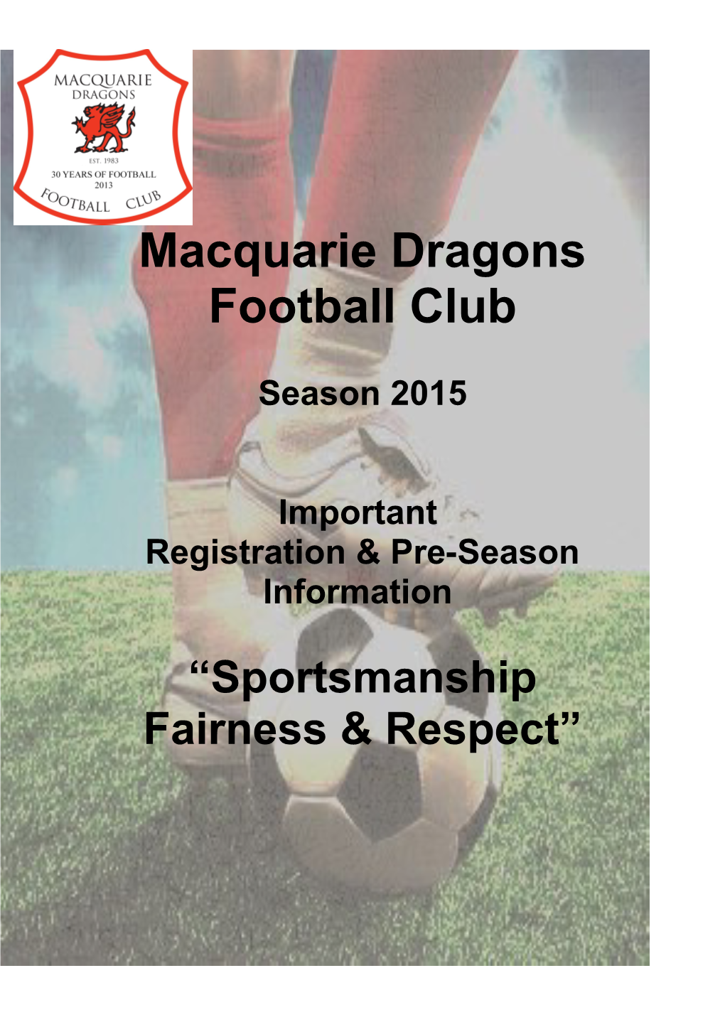 Macquarie Dragons Football Club