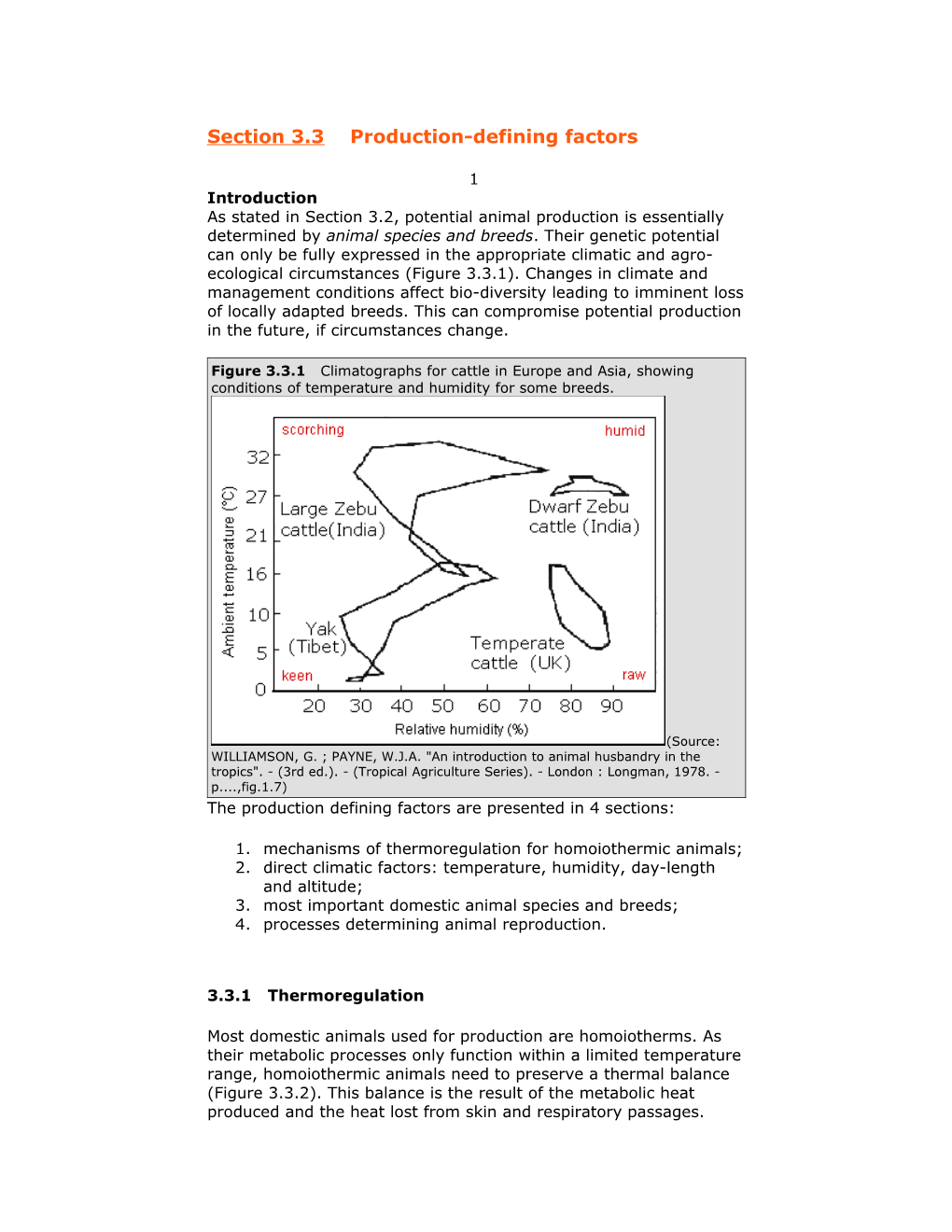 Section 3.3 Production-Defining Factors