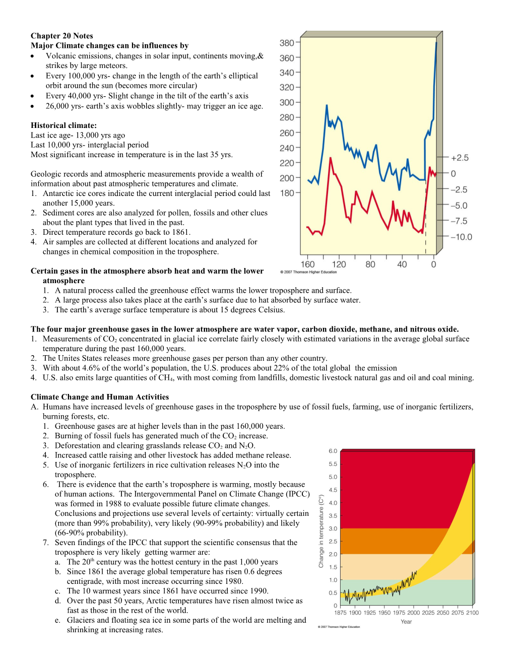 Major Climate Changes Can Be Influences By