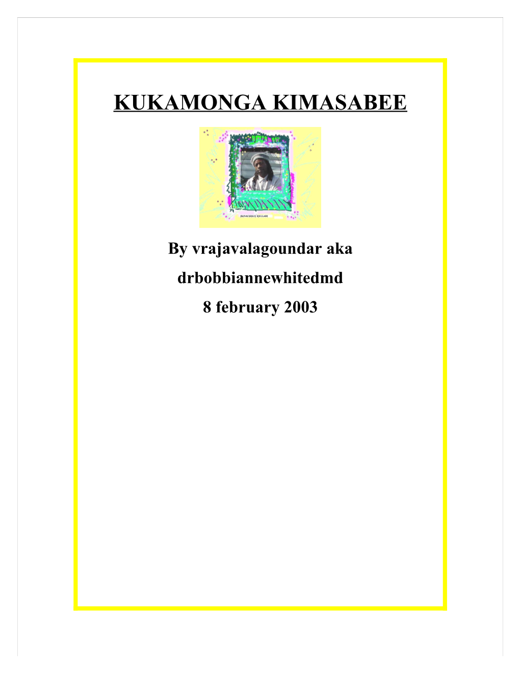 Kukamonga Kimasabee