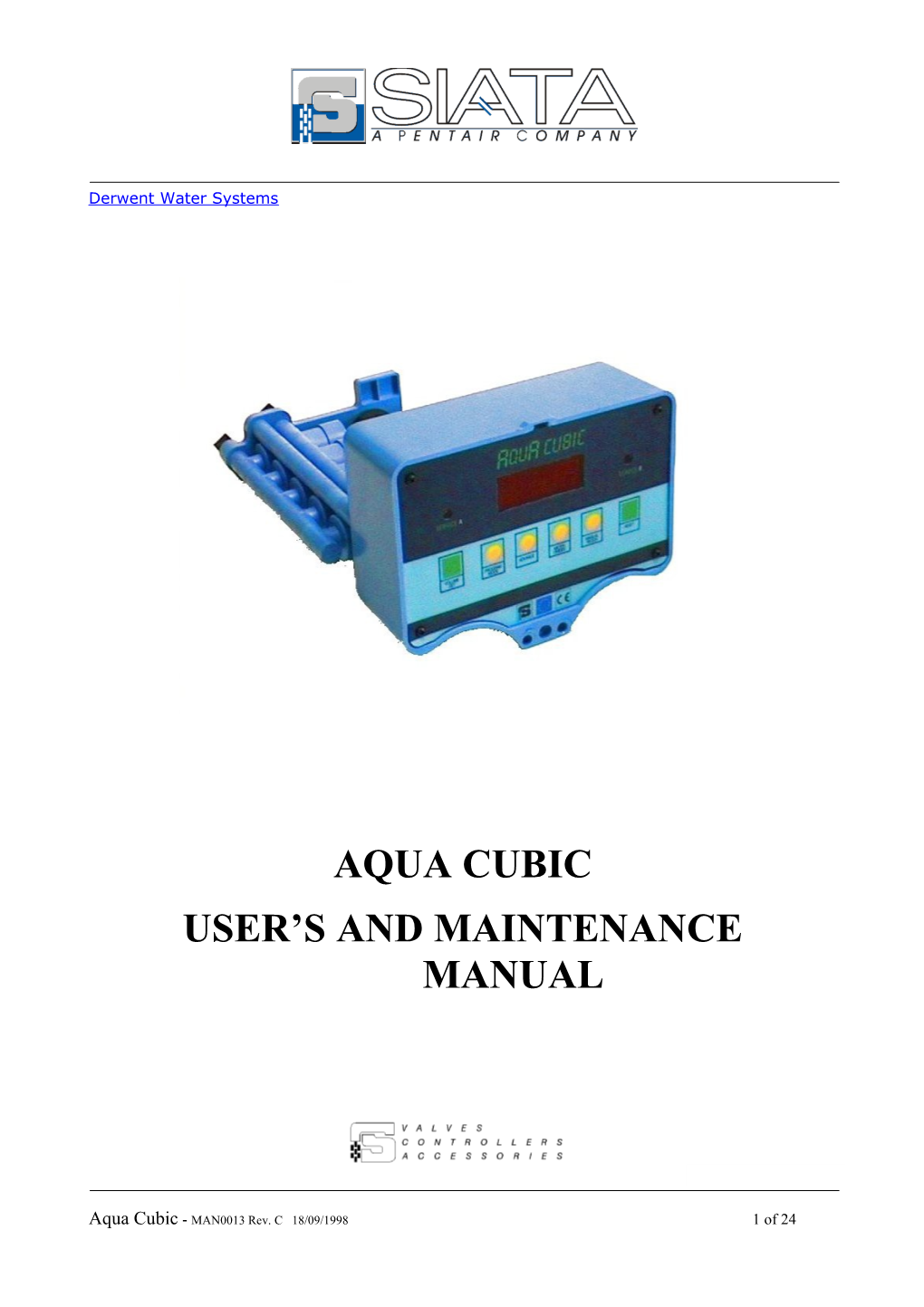 User S and Maintenance Manual