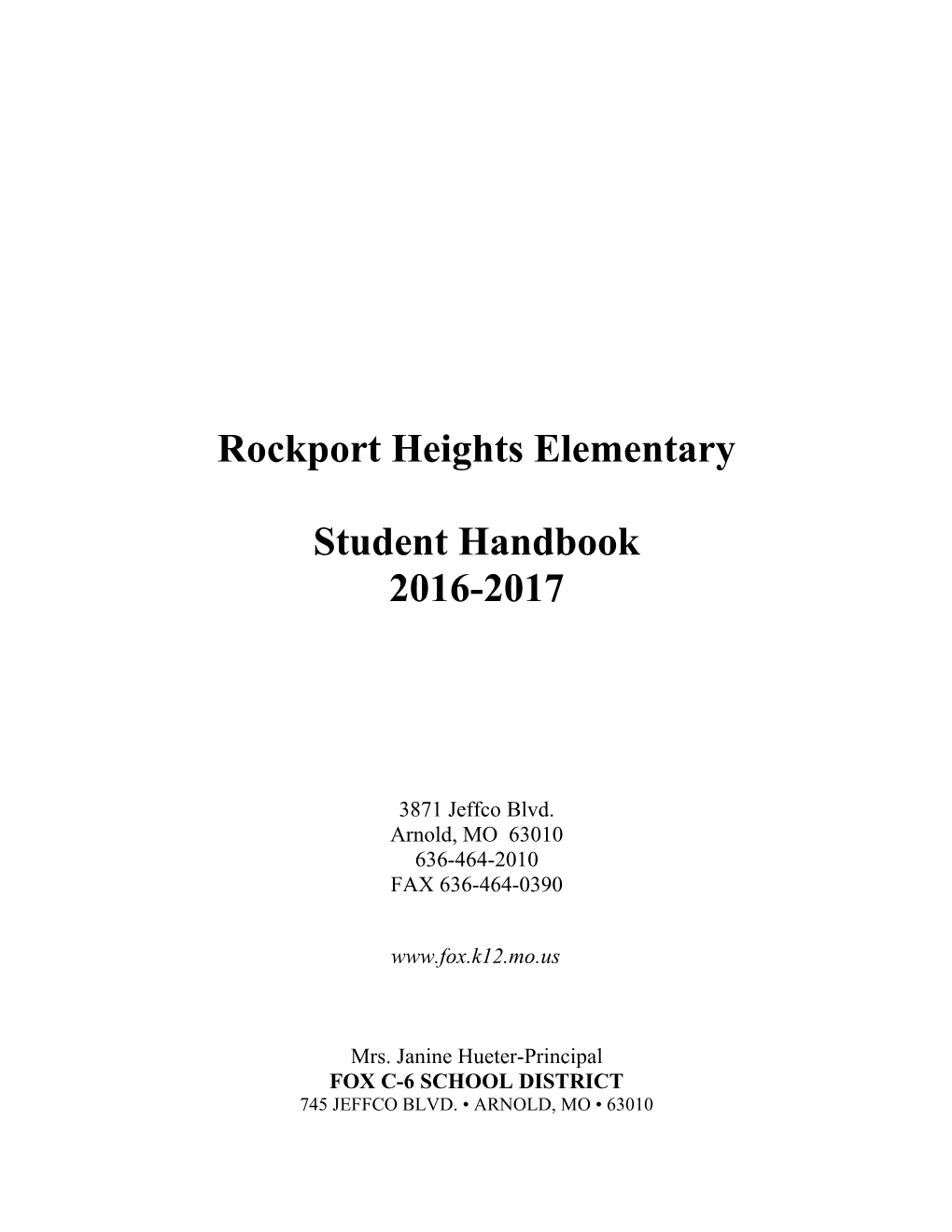 Rockport Heights Elementary