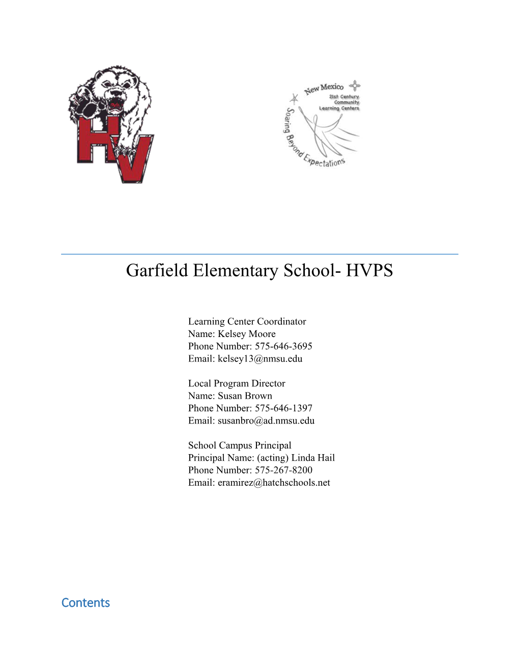 Parent/Guardian Acknowledgment Form