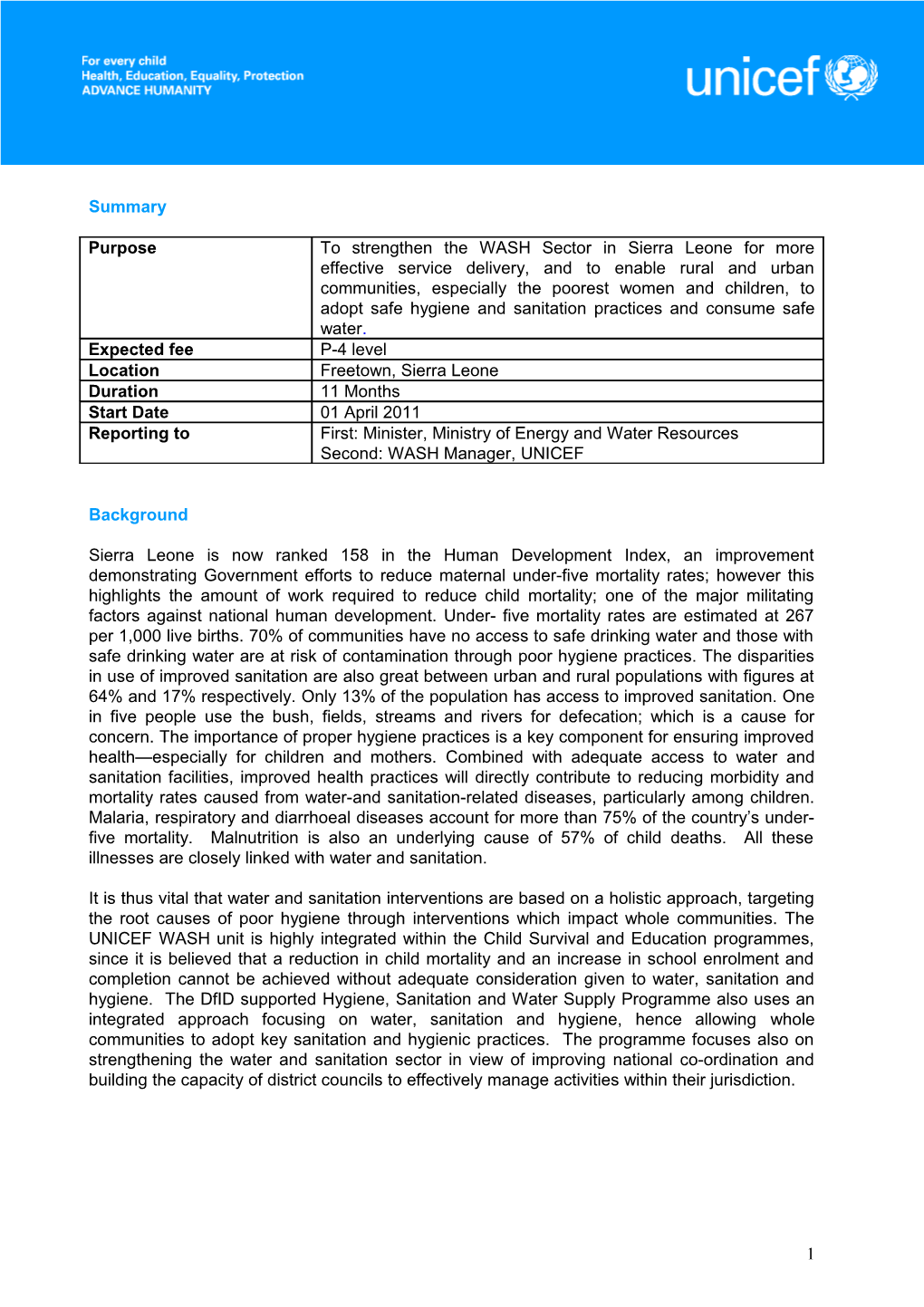 Sierra Leone Is Now Ranked 158 in the Human Development Index, an Improvement Demonstrating