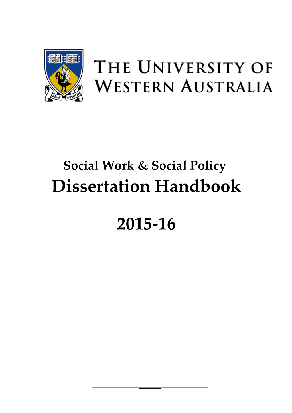 Social Work & Social Policy