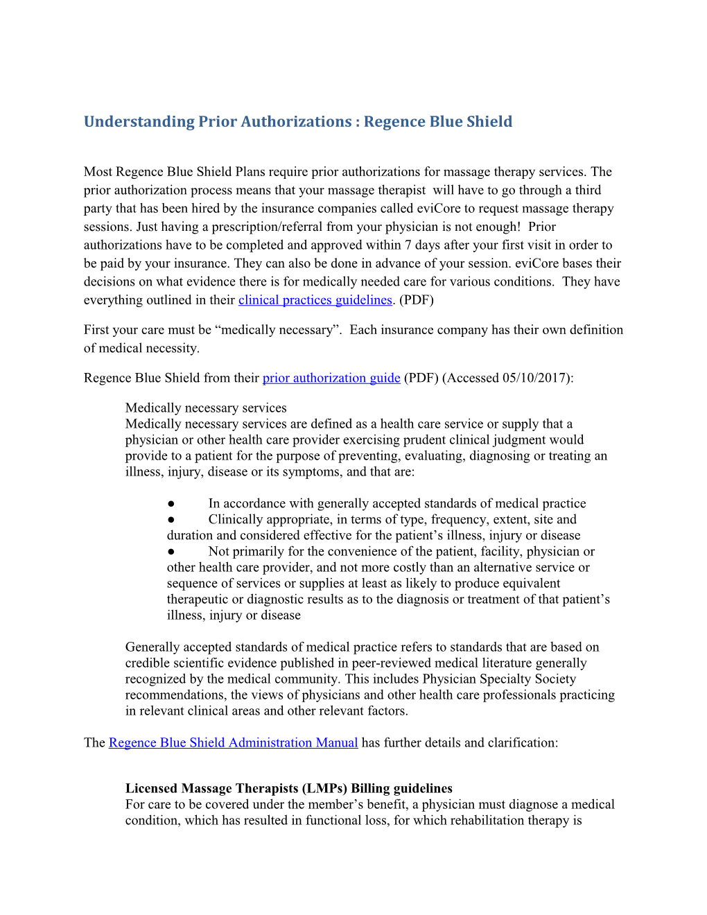 Understanding Prior Authorizations : Regence Blue Shield