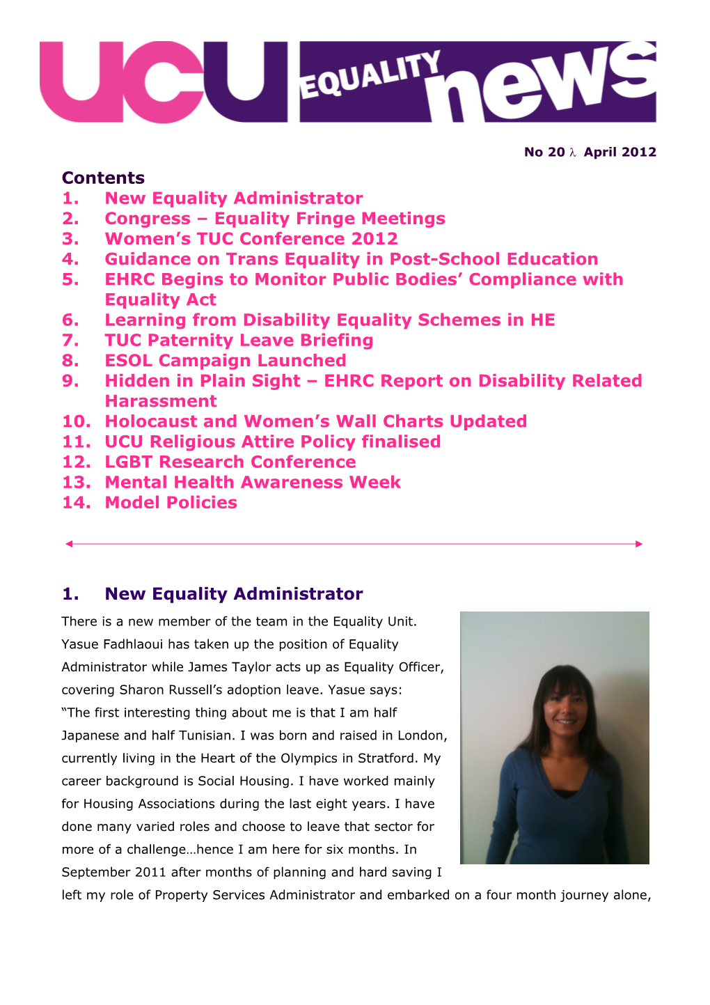 2.Congress Equality Fringe Meetings